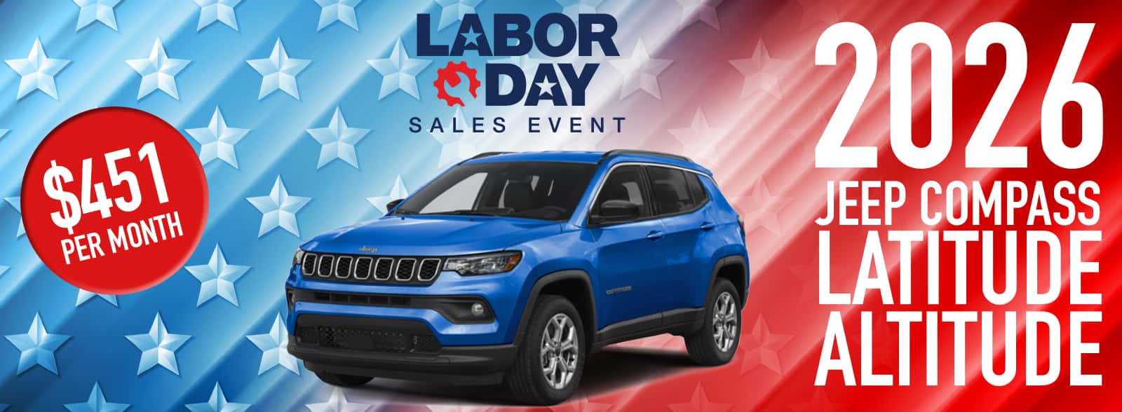 2026 Jeep Compass Latitude Altitude