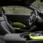 2021 Aston Martin Vantage front seat interior