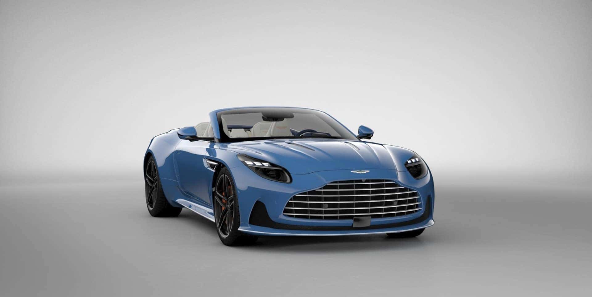 2026 Aston Martin DB12 Palm Beach Q Edition Volante Lakeview Blue Aston Martin Palm Beach