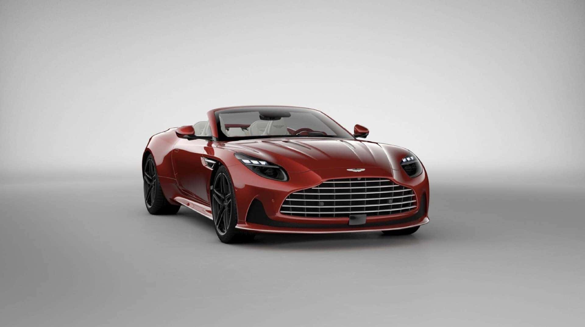 2026 Aston Martin DB12 Palm Beach Q Edition Volante Lava Red Aston Martin Palm Beach