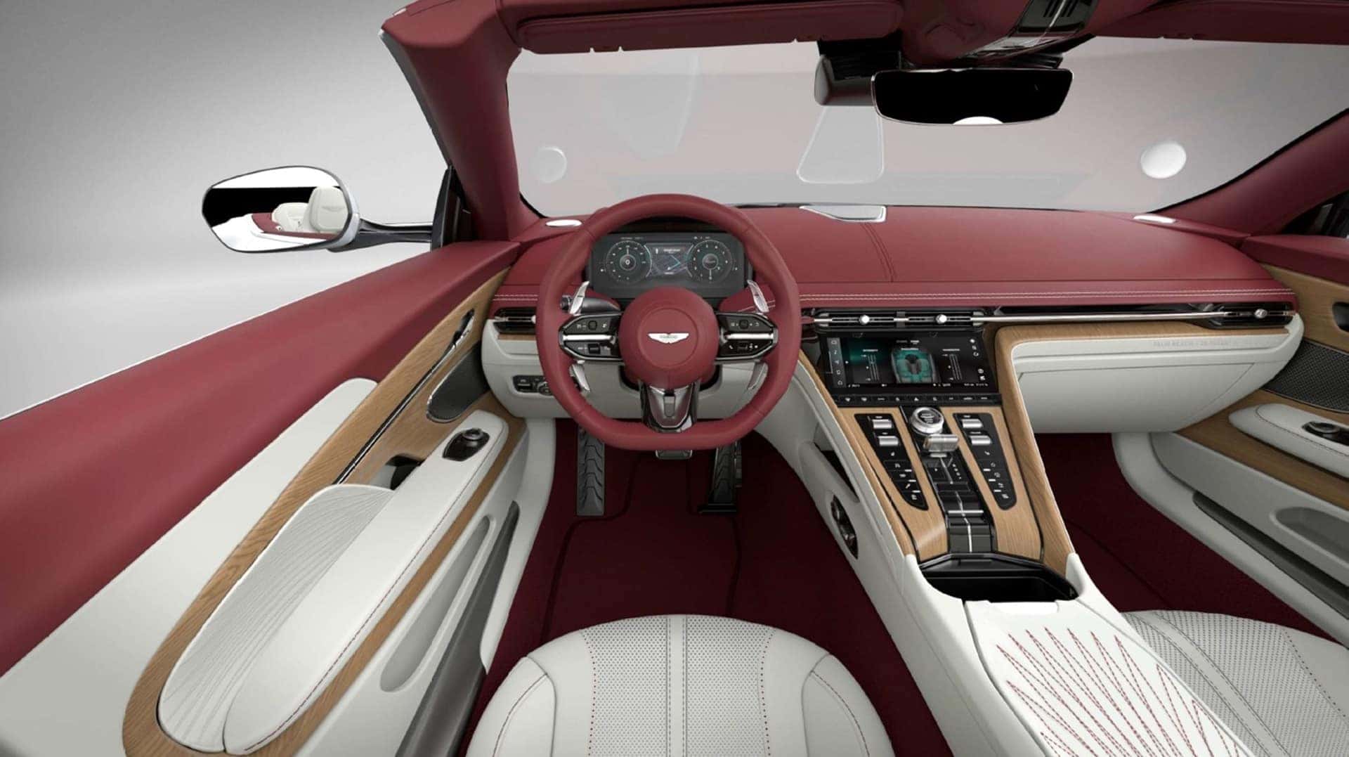 2026 Aston Martin DB12 Palm Beach Q Edition Volante Lava Red Aston Martin Palm Beach