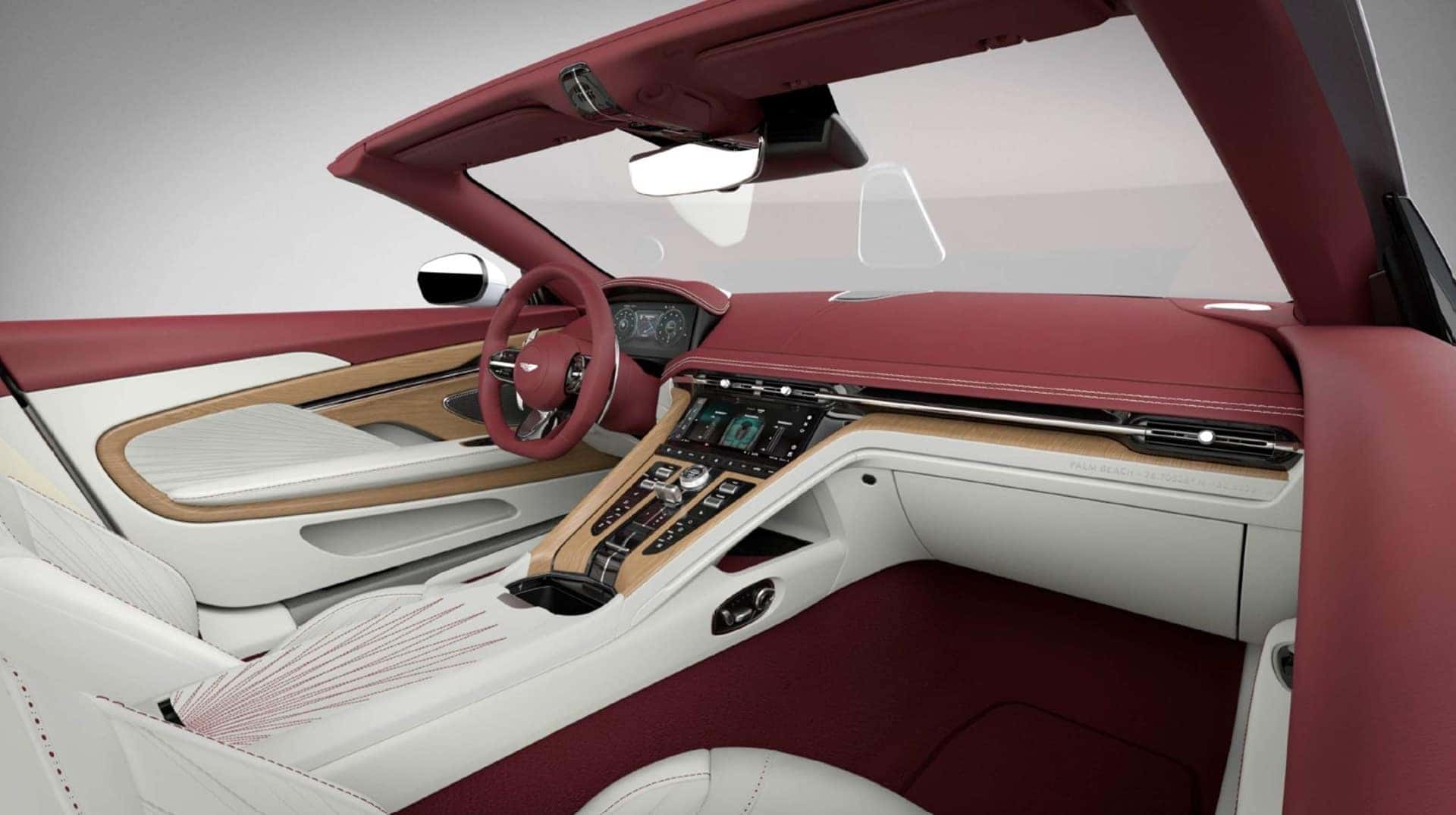 2026 Aston Martin DB12 Palm Beach Q Edition Volante Lava Red Aston Martin Palm Beach