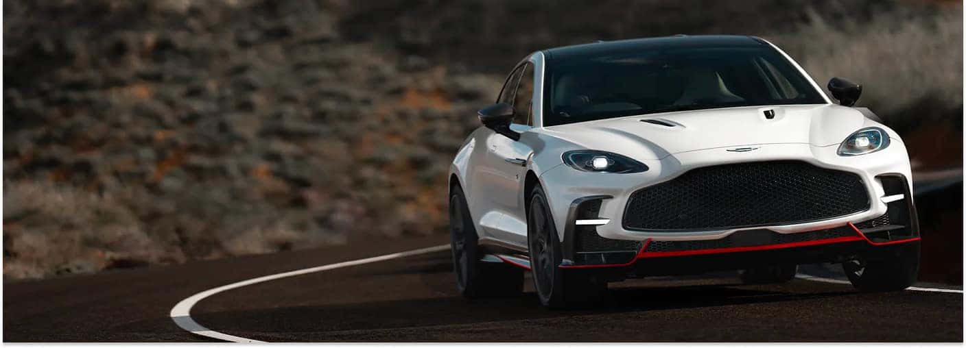 2026 Aston Martin DBX S Driving on Road