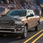2020 RAM 2500 on the open road