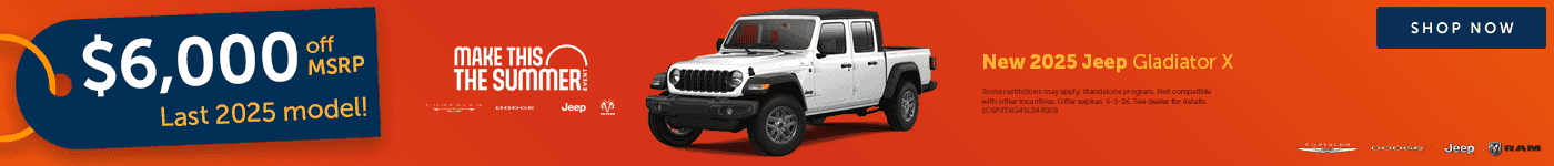 June Gladiator Offer
