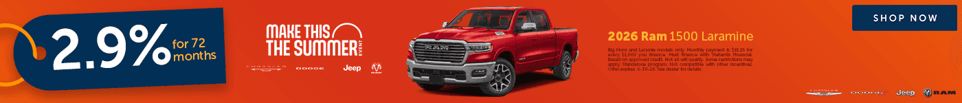 June RAM 1500 Offer