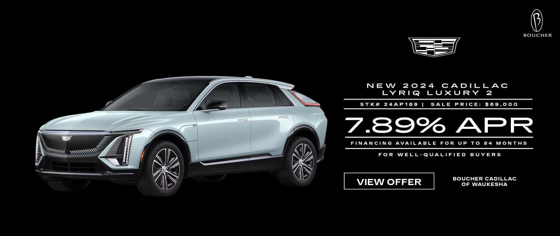 May 25 - 2024 Cadillac LYRIQ Luxury 2 in Waukesha, WI