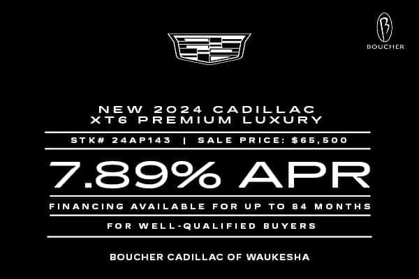 Save on a new 2024 Cadillac XT6 Premium Luxury in Waukesha, WI