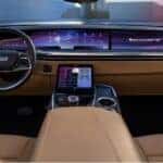 View of the interior technology in the 2026 Cadillac Escalade IQ