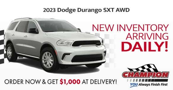 2023 Dodge Durango SXT AWD Lease Offer