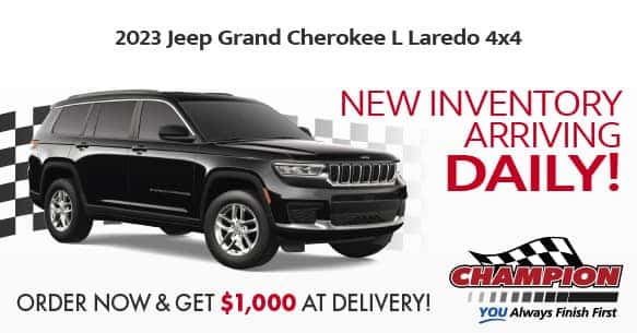 2023 Jeep Grand Cherokee L Laredo 4x4 Lease Offer
