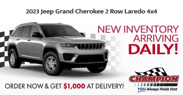 2023 Jeep Grand Cherokee 2 Row Laredo 4x4 Lease Offer