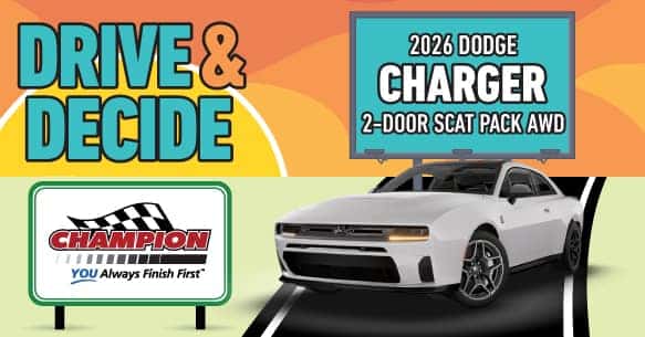 2026 Dodge Charger 2 Door Scat Pack AWD Lease Offer