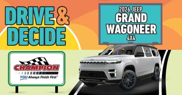  2026 Jeep Grand Wagoneer 4x4 Lease Offer