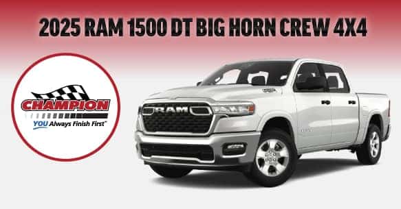 2025 Ram 1500 Bighorn Crew 4x4 Lease Offer
