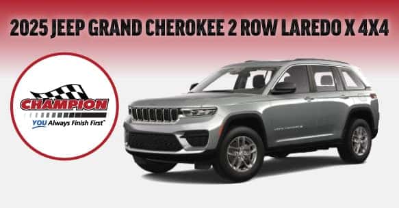 2025 Jeep Grand Cherokee 2 Row Laredo X 4x4 Lease Offer