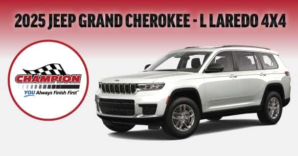 2025 Jeep Grand Cherokee L Laredo 4x4 Lease Offer