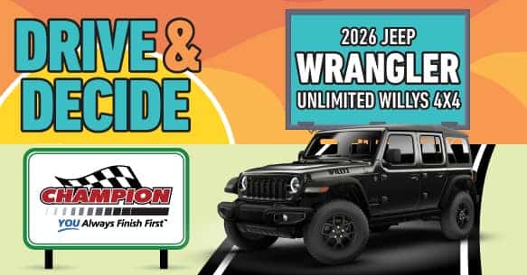 2026 Jeep Wrangler Unlimited Sport S 4x4 Lease Offer