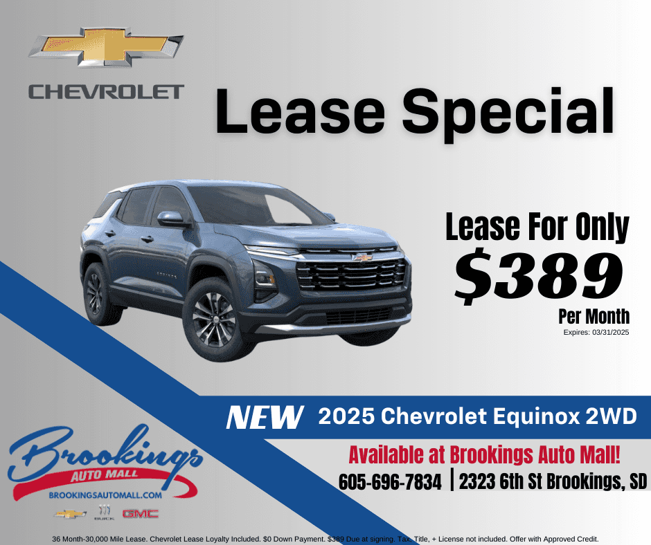 Chevy EQUINOX Lease Special Feb 2025