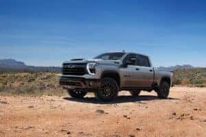 2025 Chevrolet Silverado Silver Desert Offroad HD