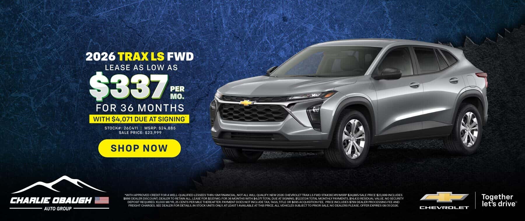 2026 TRAX LS FWD
