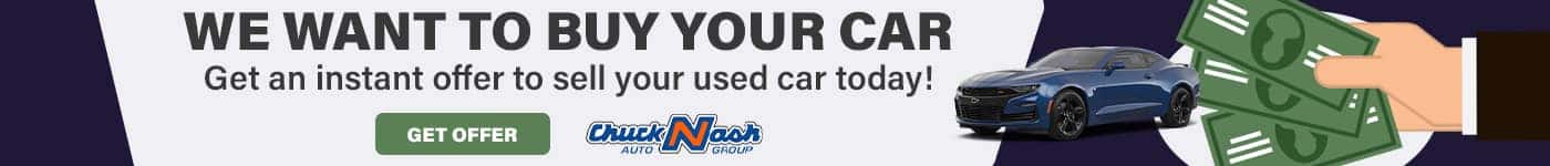 We Want to Buy Your Car Get an instant offer to sell your used car today! Get Offer
