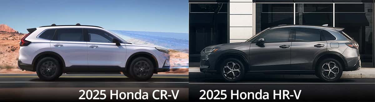 2025 Honda CR-V vs 2025 Honda HR-V