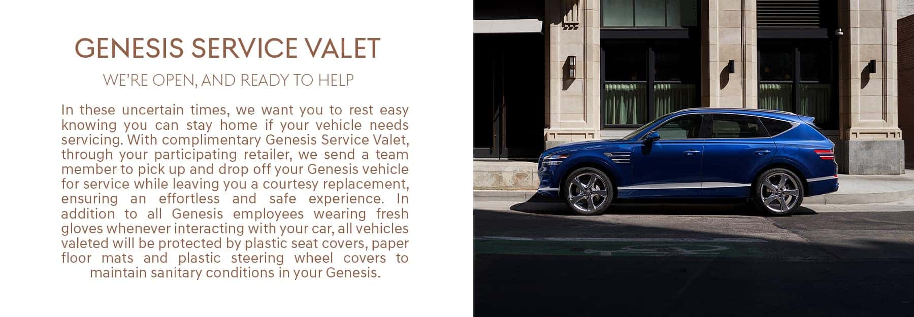 Genesis Service Valet