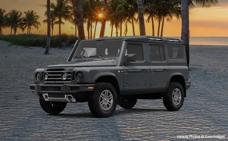 New 2026<br>INEOS Grenadier Station Wagon <sup>Black and Trialmaster X</sup>