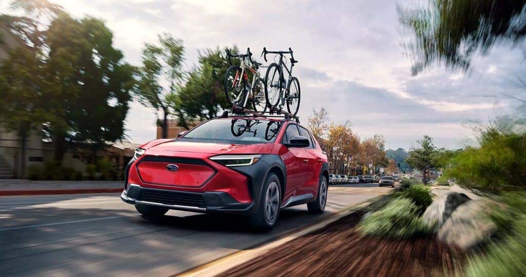 solterra with a bike rack
