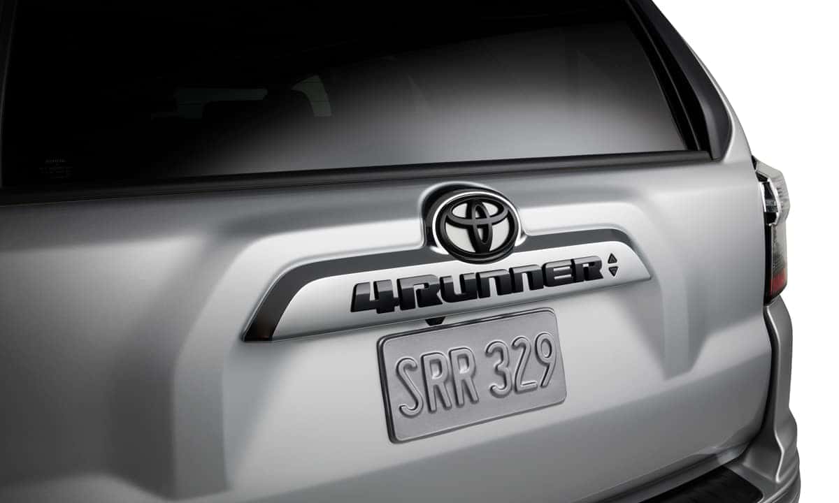 2020 Toyota 4Runner Rear End