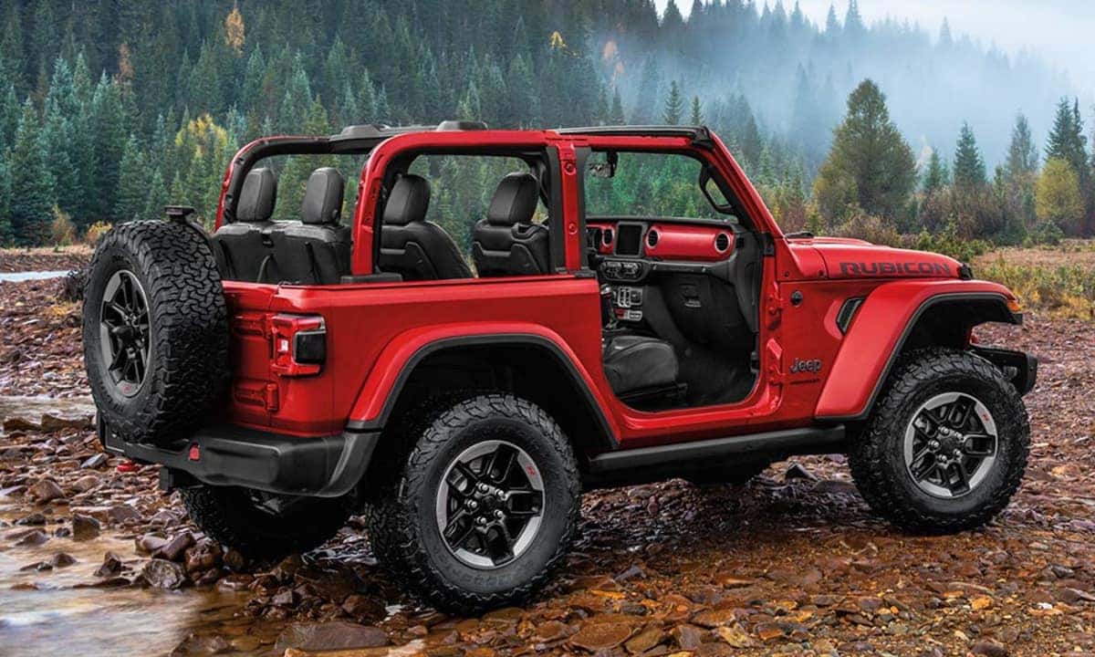 2020 Jeep Wrangler Rear End Roof Off