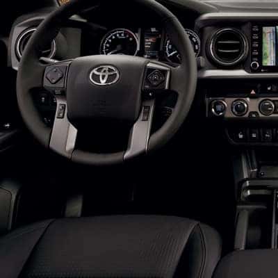 2021 Toyota Tacoma Dashboard with Steering Wheel