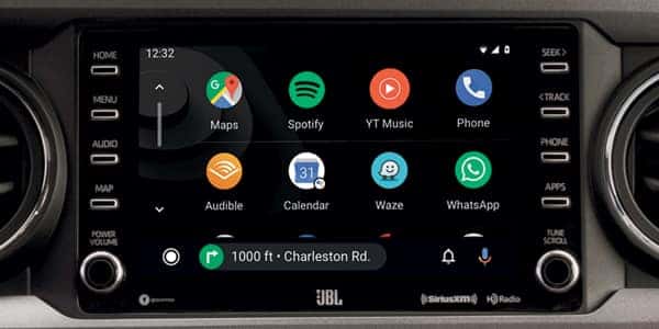2021 Toyota Tacoma Touchscreen Infotainment System Apple CarPlay Android Auto