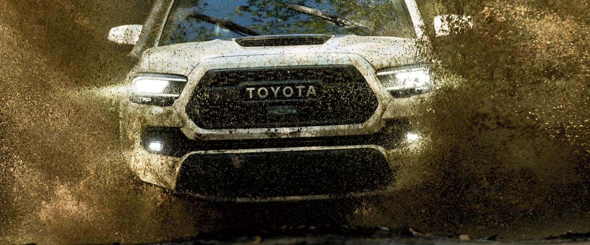 2021 Toyota Tacoma Off-Road Through Mud
