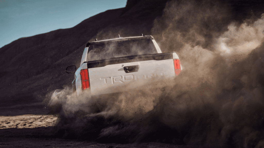 Off roading 2024 Toyota Tacoma