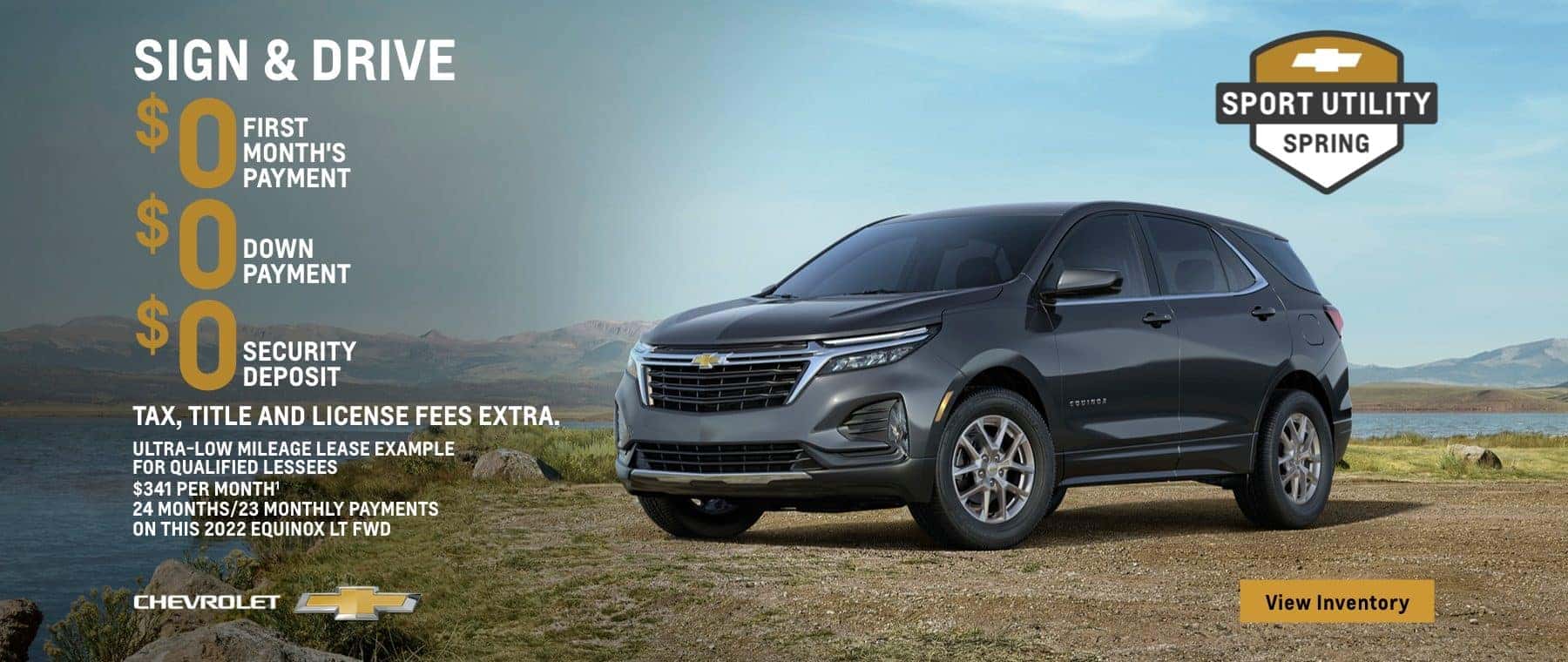 EQUINOX SIGN AND DRIVE LE