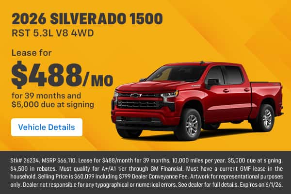 2026 Chevrolet Silverado 1500 RST