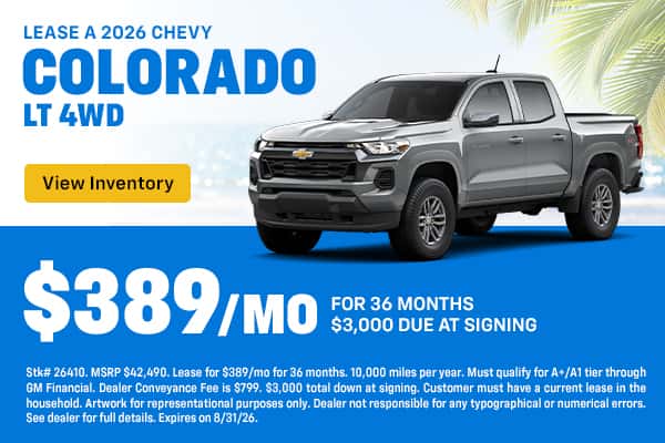 2026 Chevrolet Colorado LT 4WD