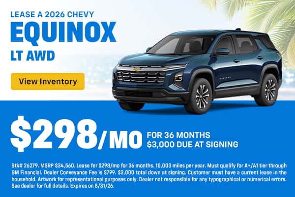 2026 Chevrolet Equinox LT AWD
