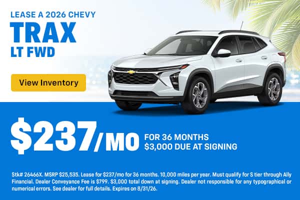 2026 Chevrolet Trax LT FWD