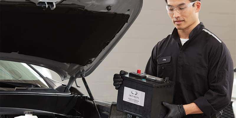Battery Service at Fabre Automotvie