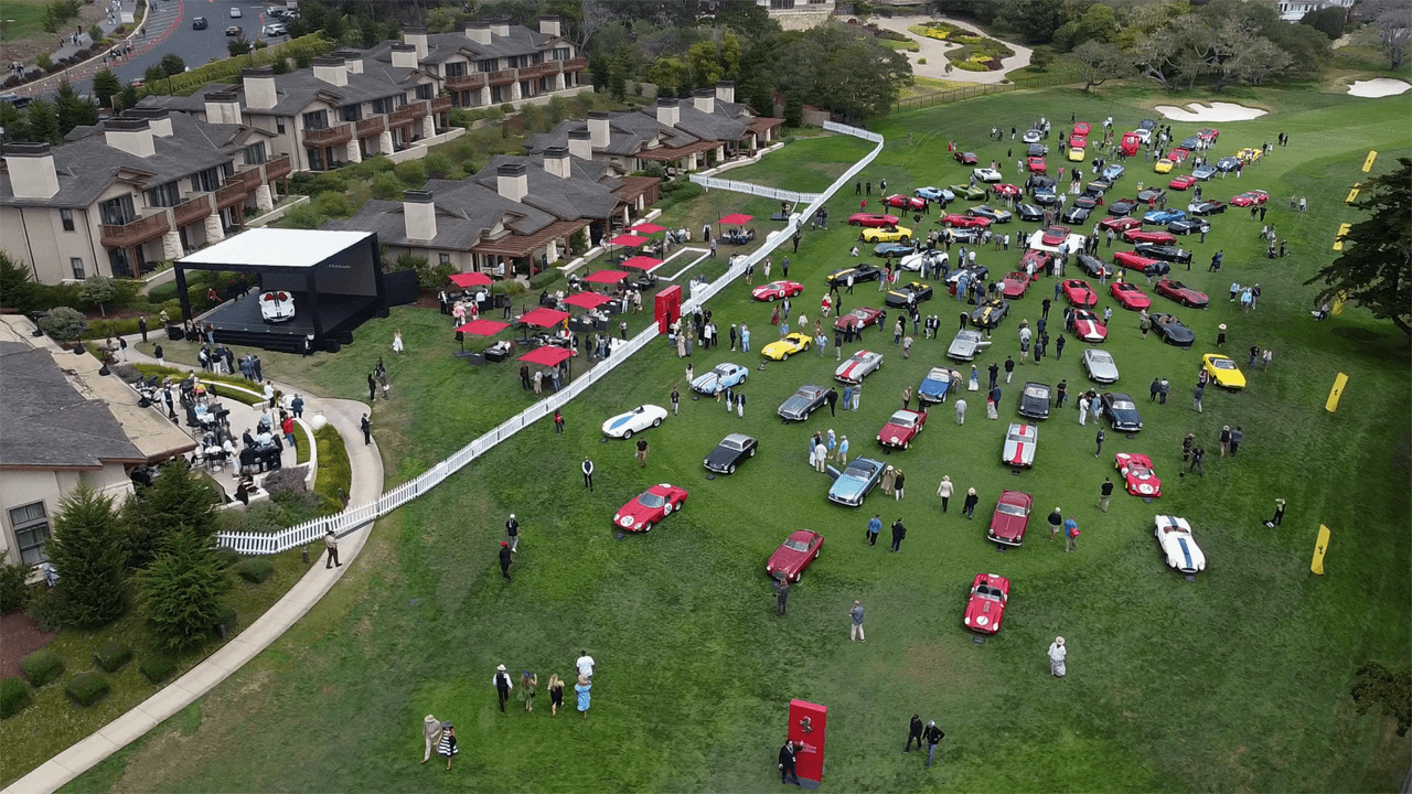 Pebble Beach Concours d'Elegance and Casa Ferrari 2021