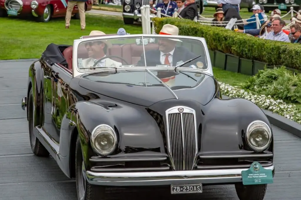 1938 Lancia Astura Pinin Farina at Pebble Beach Concours