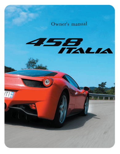 Owners Manual v02 » Ferrari of Fort Lauderdale
