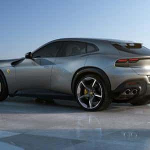 ferrari purosangue driver rear view