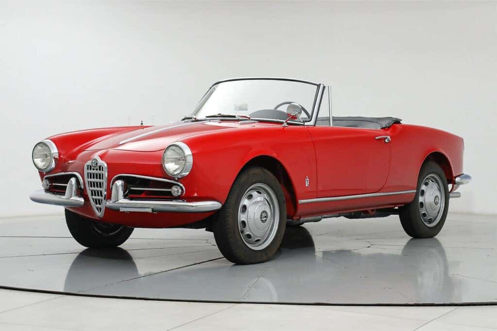 1960 Alfa Romeo Giulietta 750 Spider Veloce