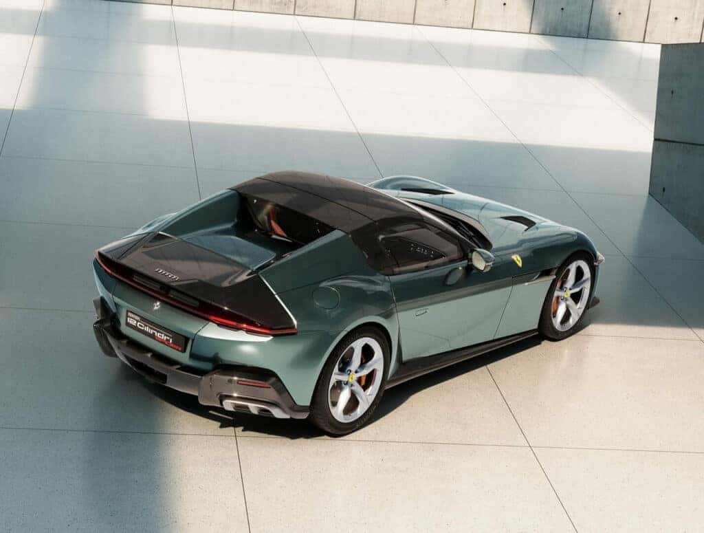 ferrari 12cilindri spider rear 1