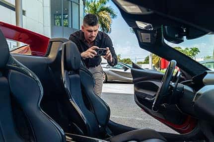 ferrari consignment showcase