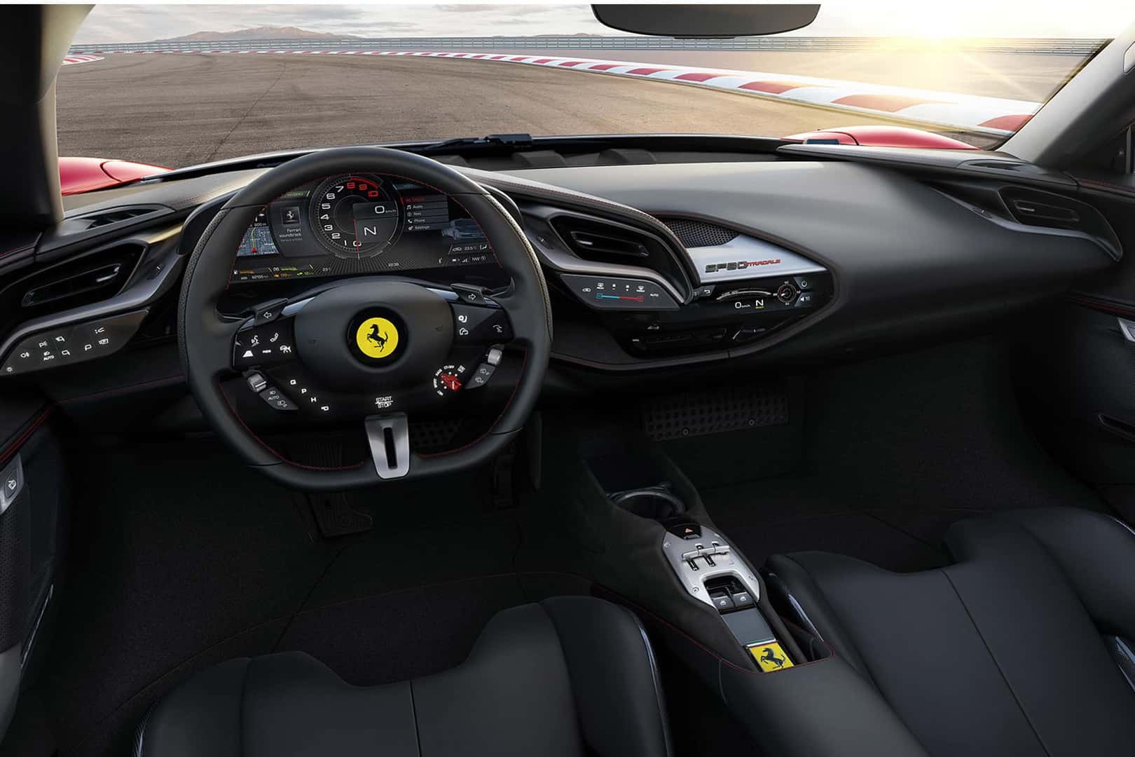 SF90 Stradale Interior